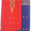 Salwar Kameej Three piece Red Tangail cotton